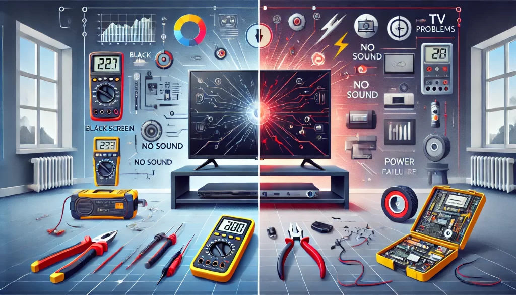 Problemas comunes en televisores y soluciones