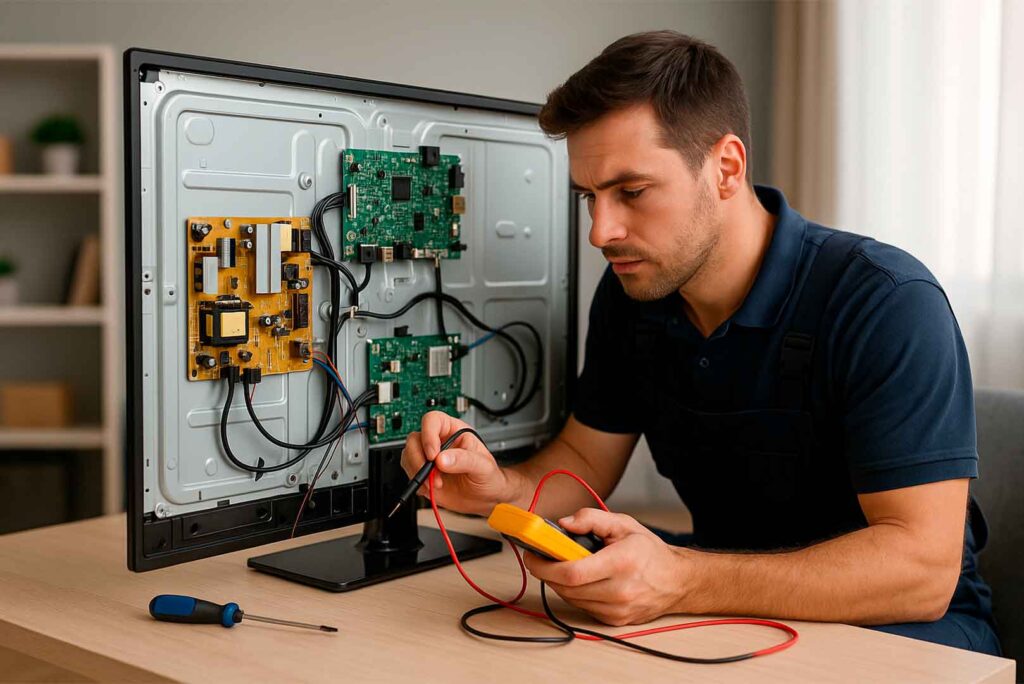 Servicio técnico revisión de televisores TV