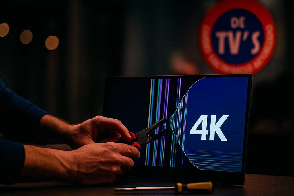 Vale la pena reparar una pantalla 4K