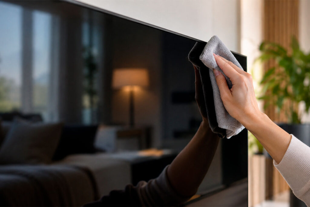 Limpiar pantalla Smart TV