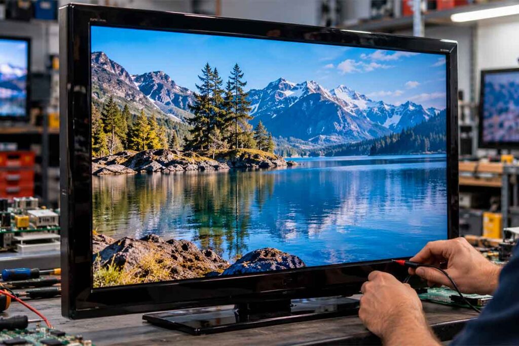 Un televisor viejo no necesariamente está terminado